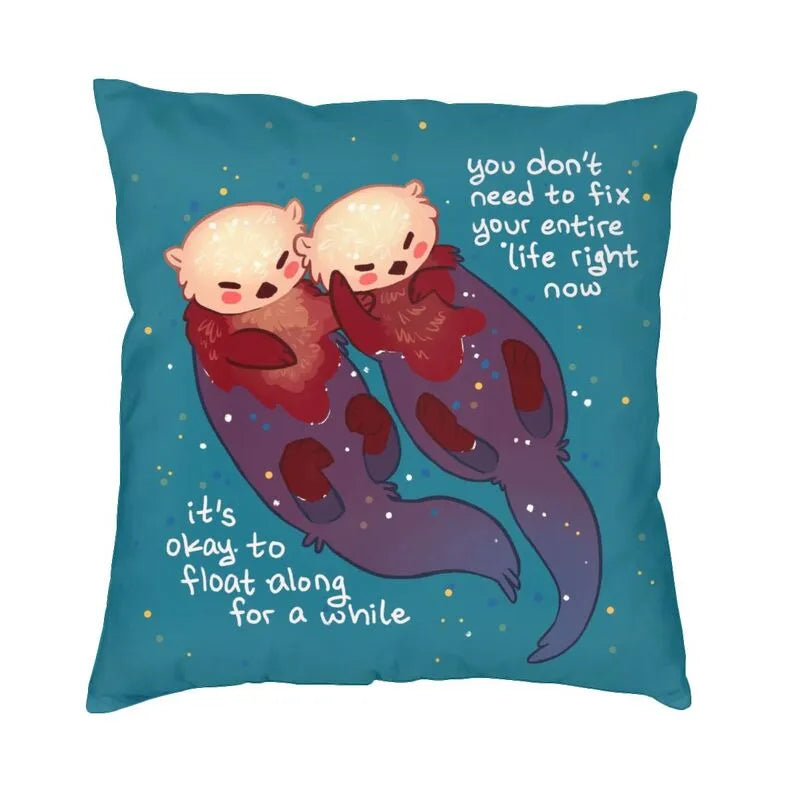 Otter sofa pillows